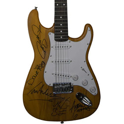 Jethro Tull Band Signed Guitar loading=
