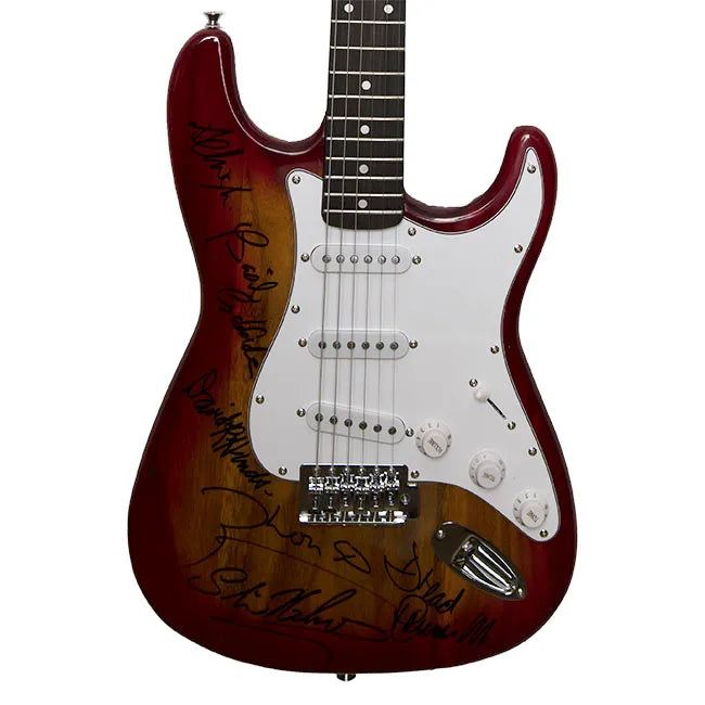 Steel Pulse Band Signed Guitar
