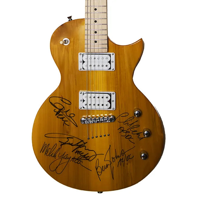 AC/DC Band Signed Guitar