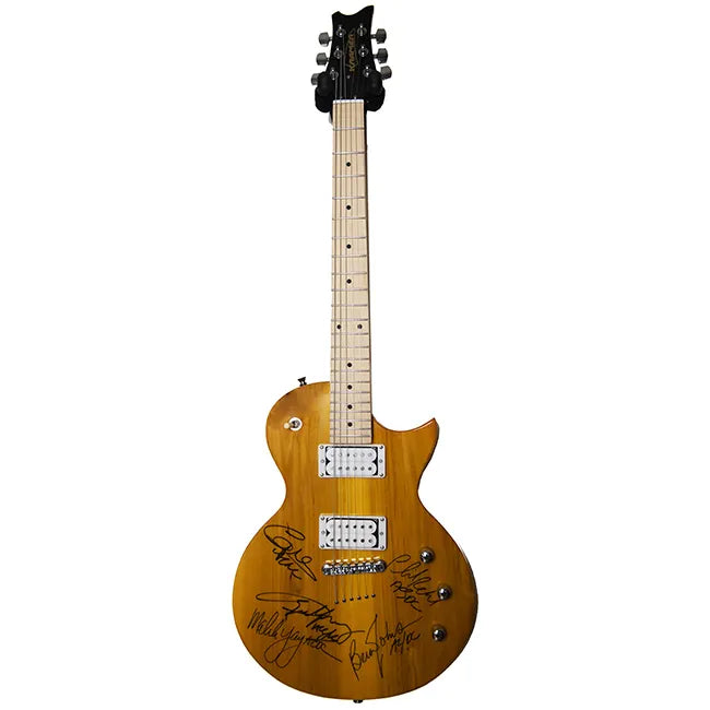 AC/DC Band Signed Guitar