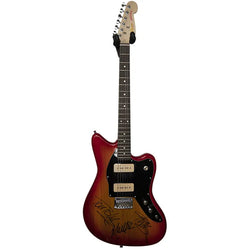 Blink 182 Band Signed Guitar loading=