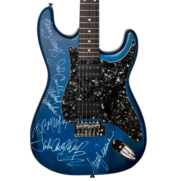 John ‘Cougar’ Mellencamp Band Signed Guitar