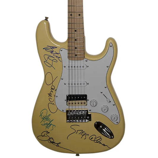 Allman Brothers Band Signed Guitar
