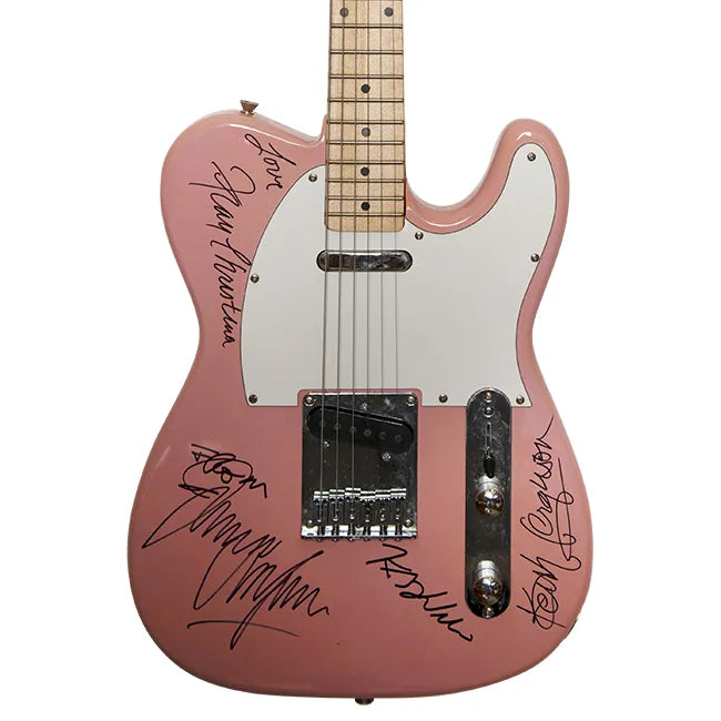 Fabulous Thunderbirds Band Signed Guitar