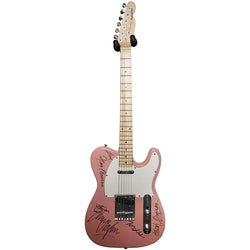 Fabulous Thunderbirds Band Signed Guitar loading=