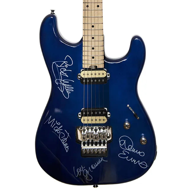 Foreigner Band Signed Guitar