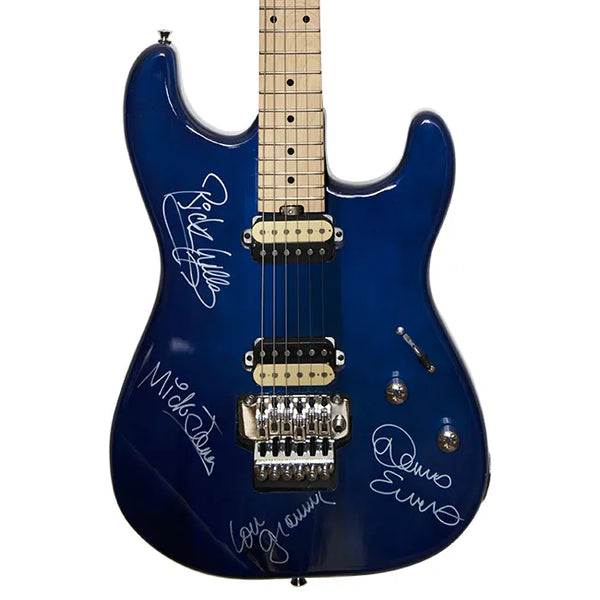 Foreigner Band Signed Guitar