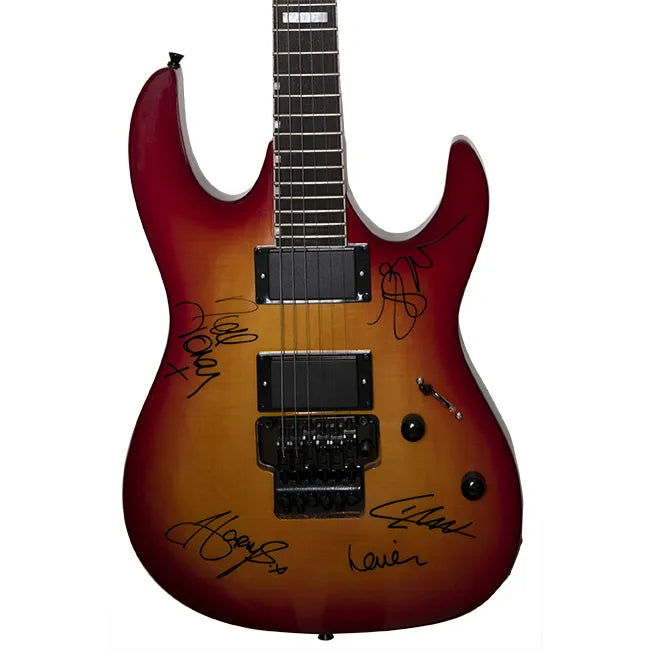 One Direction Band Signed Guitar