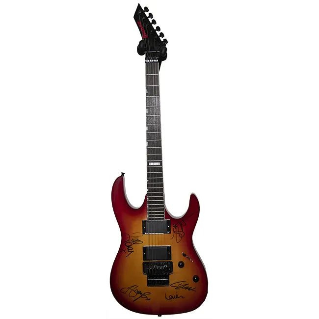 One Direction Band Signed Guitar