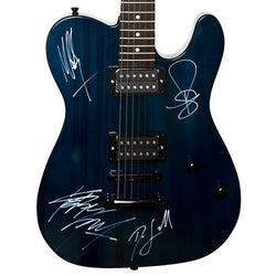 Slayer Band Signed Guitar loading=