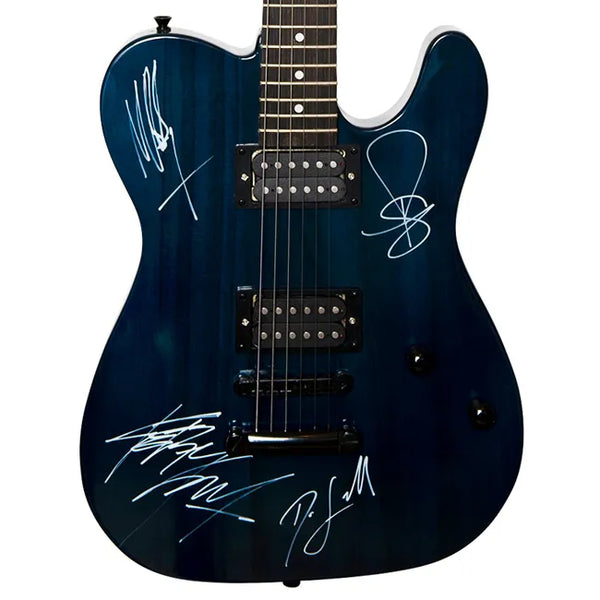 Slayer Band Signed Guitar