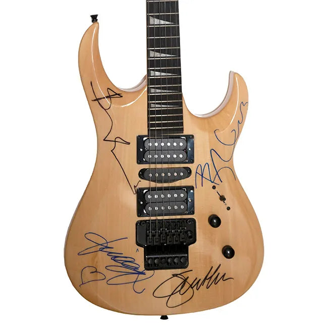 Abba Band Signed Guitar