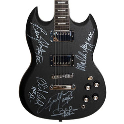 AC/DC Band Signed Guitar loading=