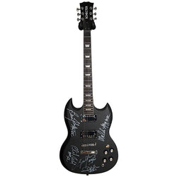 AC/DC Band Signed Guitar loading=