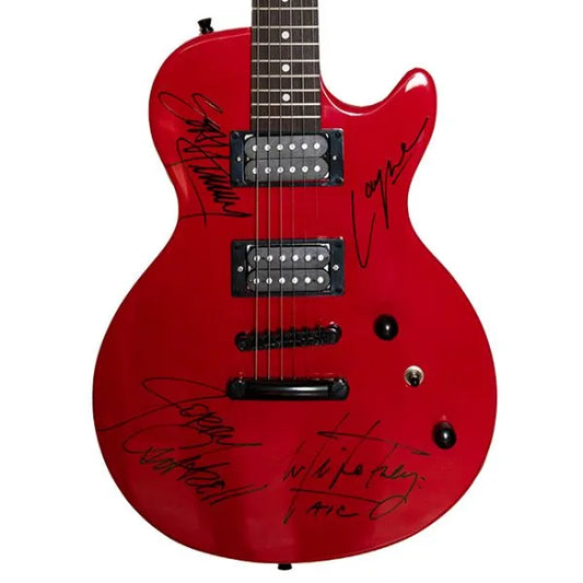 Alice In Chains Band Signed Epiphone Guitar