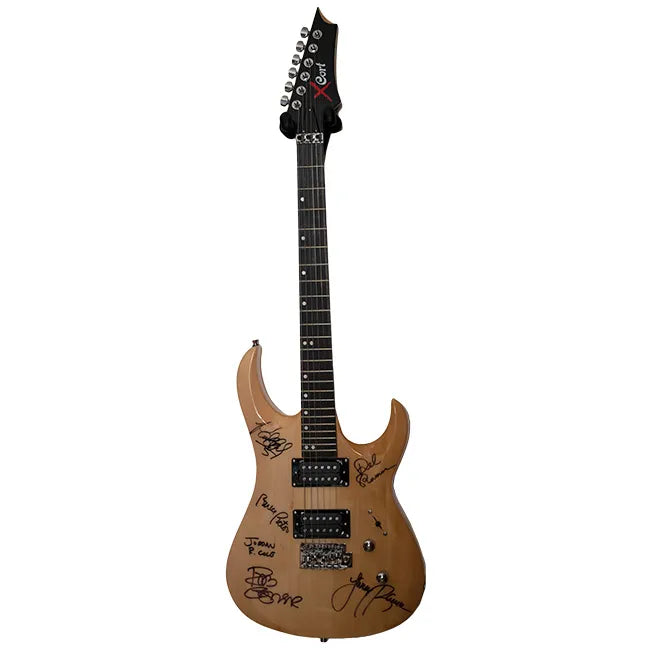 The Association Band Signed Guitar