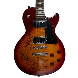 Bon Jovi Autographed guitar loading=