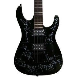 Boomtown Rats Band Signed Guitar loading=