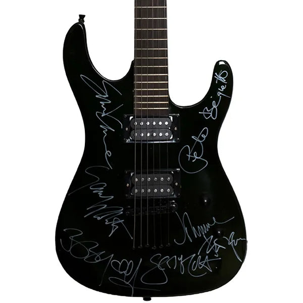 Boomtown Rats Band Signed Guitar