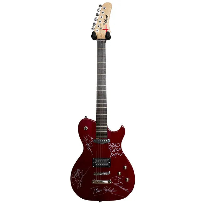 Boston Band Signed Guitar