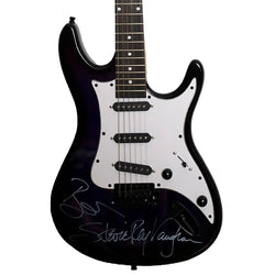 David Bowie/Stevie Ray Vaughan Signed Guitar loading=