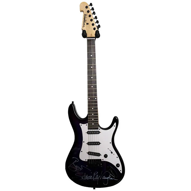 David Bowie/Stevie Ray Vaughan Signed Guitar
