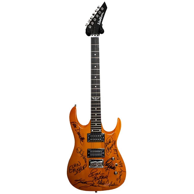 Butterfield Blues Band Signed Guitar