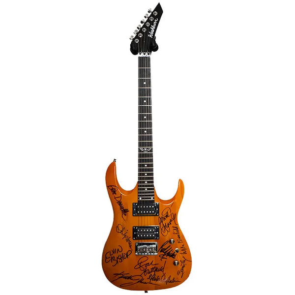 Butterfield Blues Band Signed Guitar