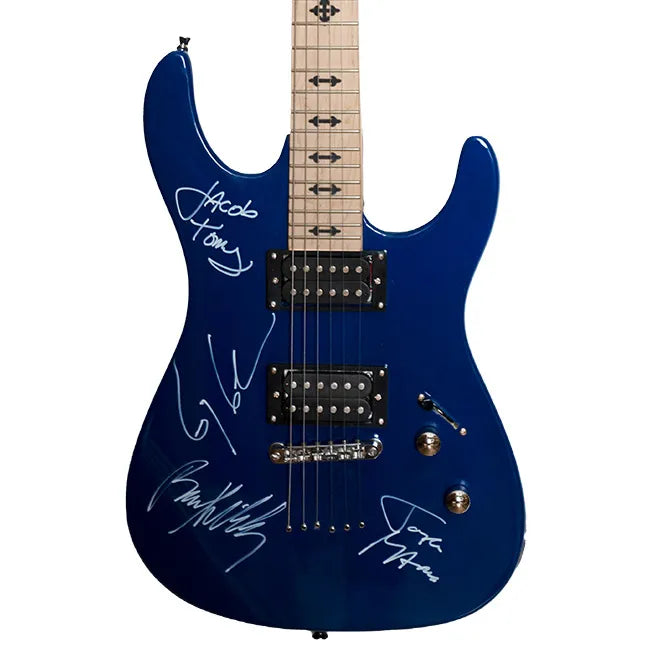 Cigarettes After Sex Band Signed Guitar