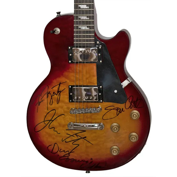 Creedence Clearwater Revival Band Signed Guitar