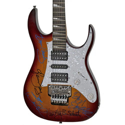 The Eagles Band Signed Guitar loading=