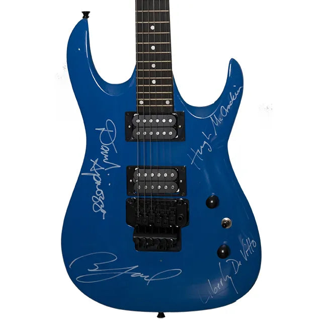 Billy Joel Band Signed Guitar