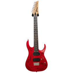 38 Special Band Signed Guitar loading=