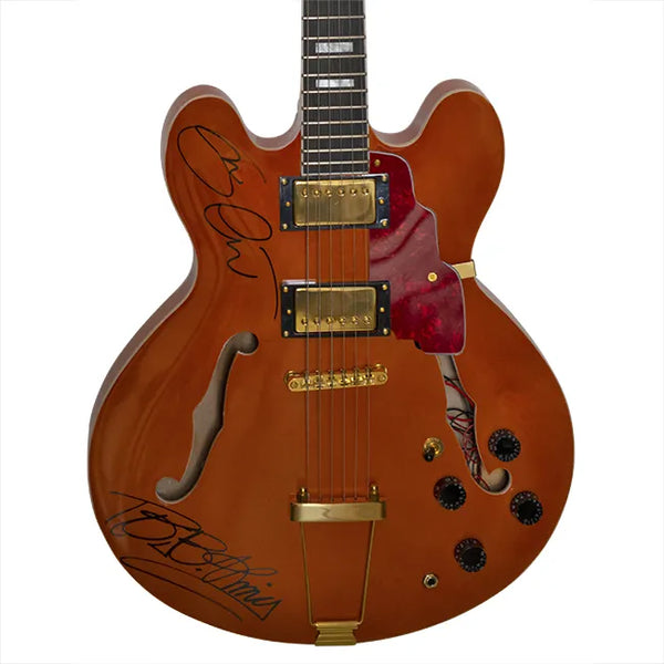 Eric Clapton & B.B. King Signed Schecter Guitar