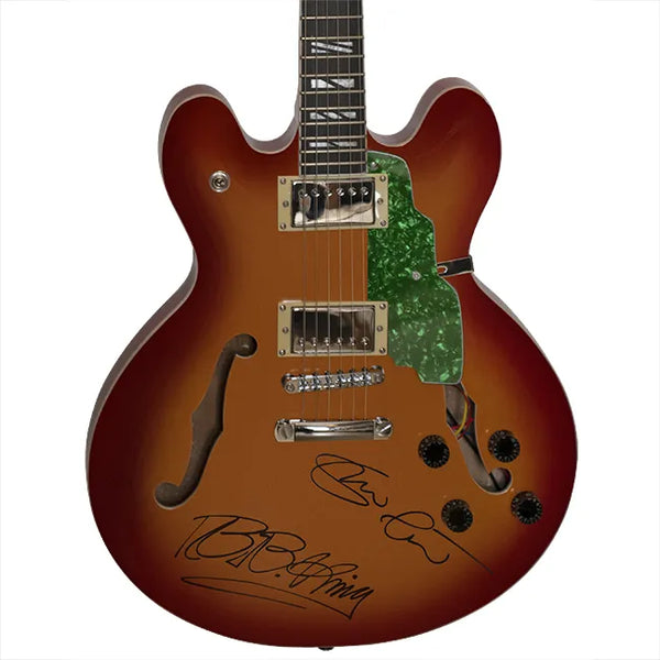 Eric Clapton & B.B. King Signed Schecter Guitar