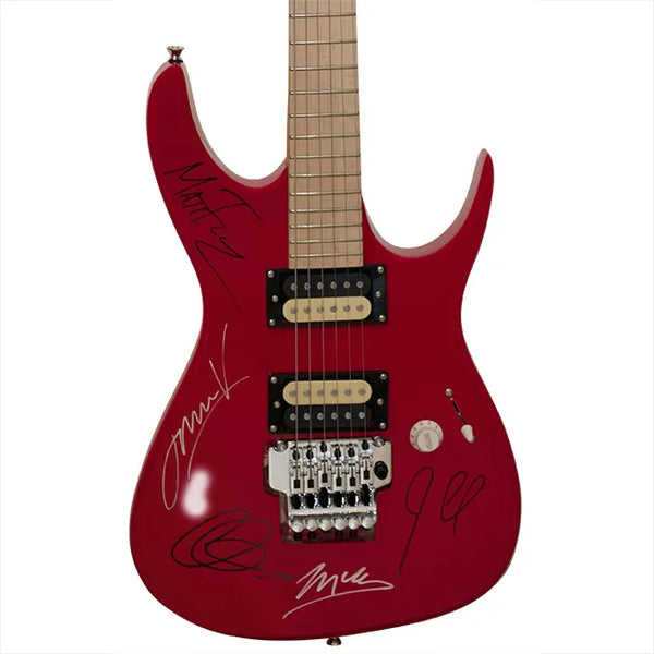 Maroon 5 Band Signed Guitar