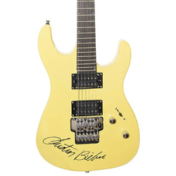 Justin Bieber Signed Guitar loading=