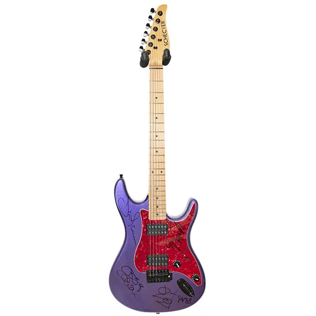 Black Sabbath Band Signed Guitar