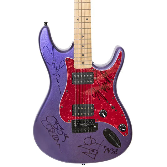 Black Sabbath Band Signed Guitar