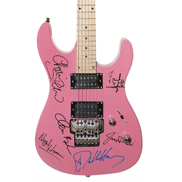 Blondie Band Signed Guitar