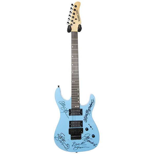 Blue Oyster Cult Band Signed Guitar