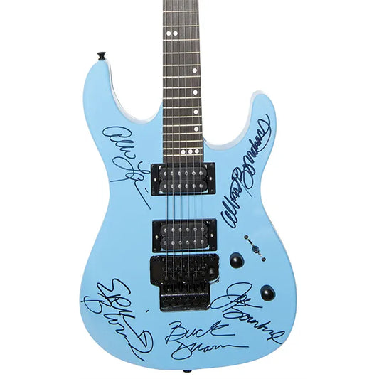Blue Oyster Cult Band Signed Guitar