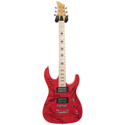 Gloria Estefan & The Miami Sound Machine Band Signed Guitar loading=