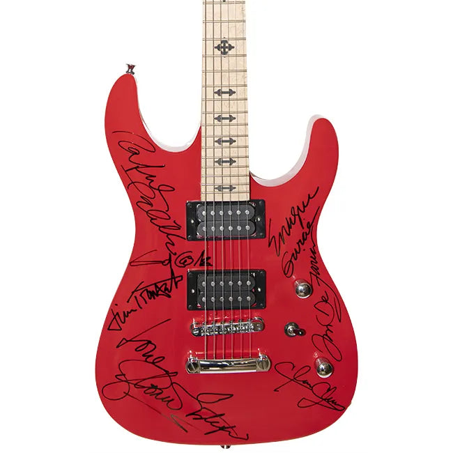 Gloria Estefan & The Miami Sound Machine Band Signed Guitar