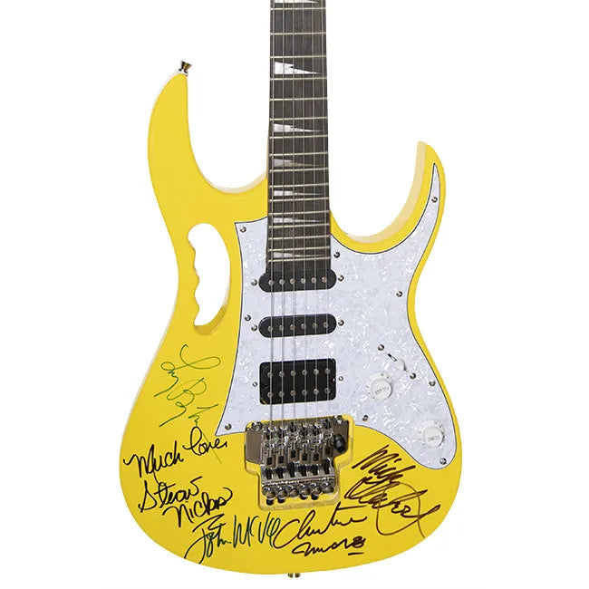 Fleetwood Mac Autographed Guitar Band Signed Memorabilia