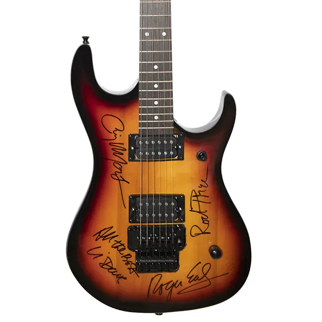 Foghat Band Signed Guitar