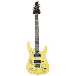 Good Charlotte Band Signed Guitar loading=