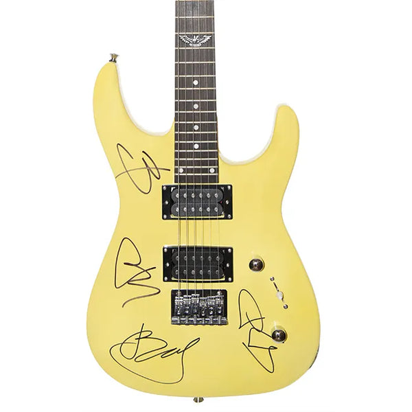 Good Charlotte Band Signed Guitar