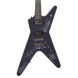 Judas Priest Autographed Guitar loading=