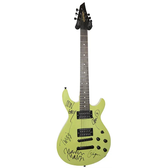 Marilyn Manson & the Spooky Kids Band Signed Guitar